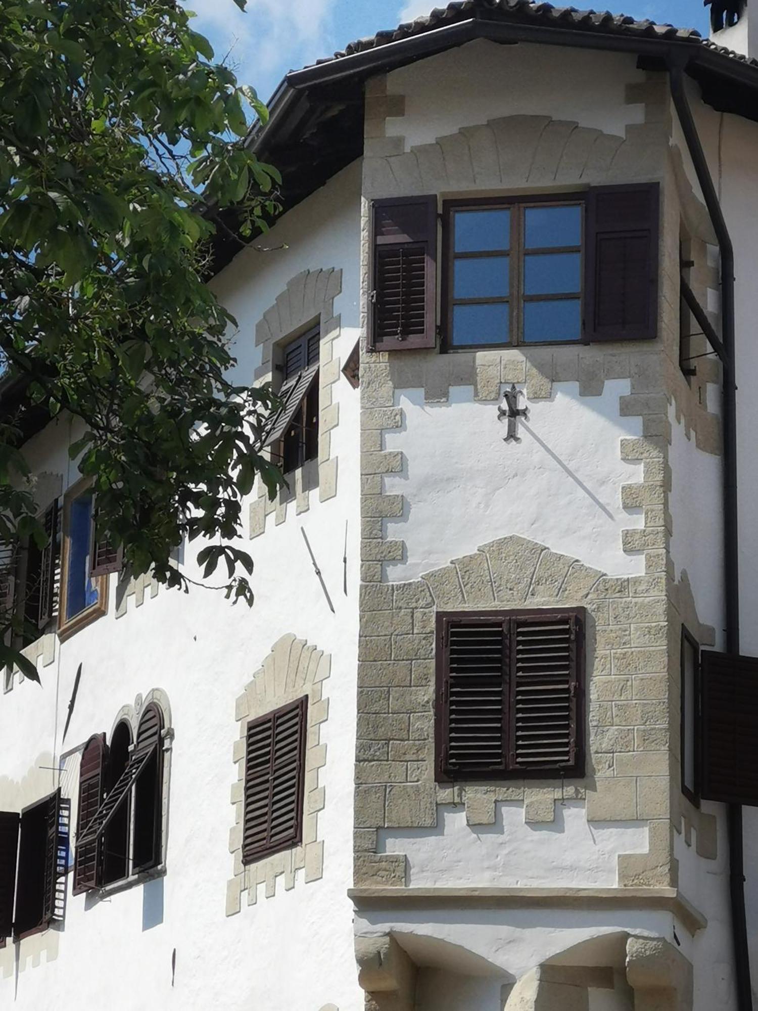 Ansitz Grustdorf Daire Appiano Sulla Strada Del Vino Dış mekan fotoğraf