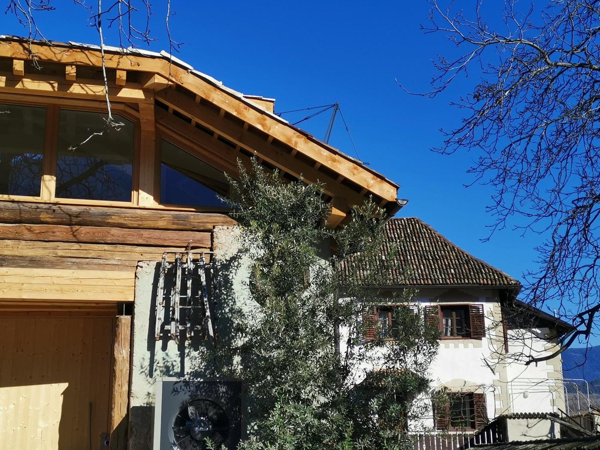 Ansitz Grustdorf Daire Appiano Sulla Strada Del Vino Dış mekan fotoğraf